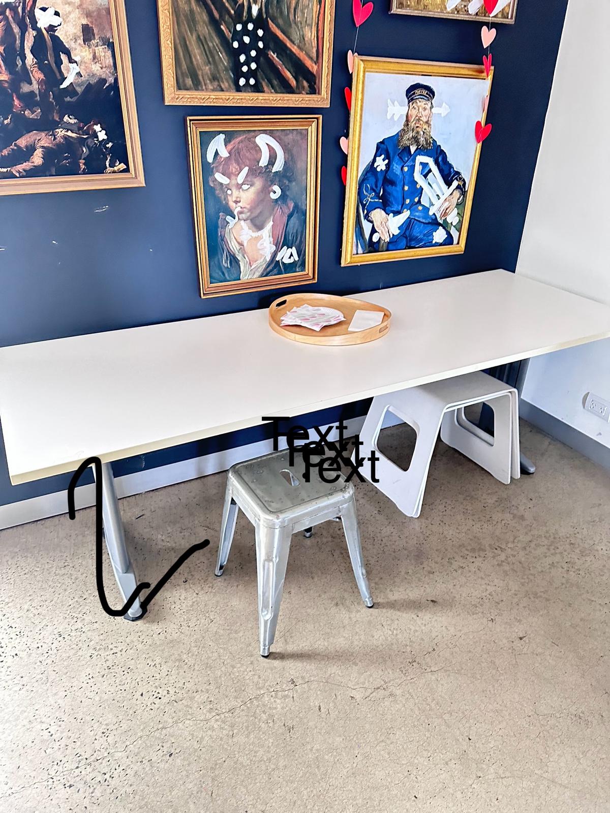 Sparkling clean office